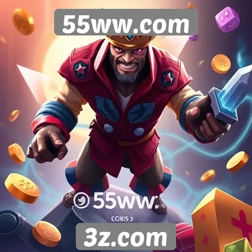 Principais jogos disponíveis na plataforma 55ww.com