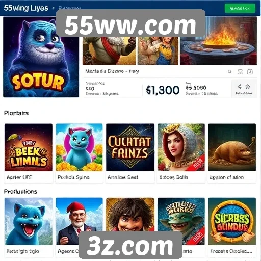 Jogos mais populares disponíveis no 55ww.com